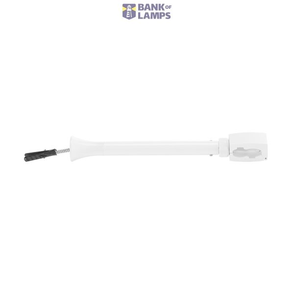 Ceiling suspension, flexible for EASYTEC II, white, 18-26cm image 1