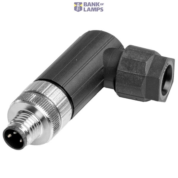 Round plug (field customisable), M8, A, PUSH IN, Number of poles: 3, I image 1