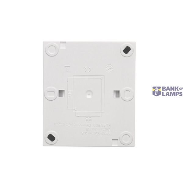 Single switch with backlight, black matt, 16A, 10AX image 1
