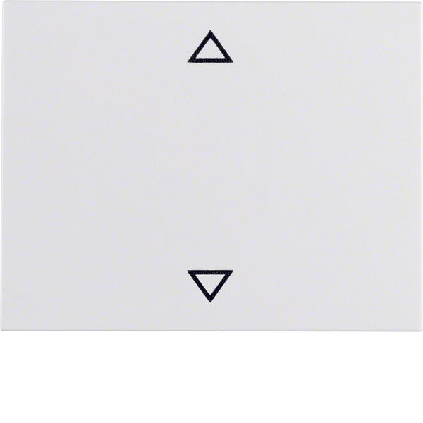 Rocker imprinted arrows symbol, K.1, p. white glossy image 1