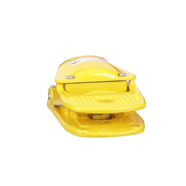 Foot Switch, Harmony, industrial, unshielded, 0.6A at 600 VAC, DPDT contact, NEMA 2, 4, 13 enclosure image 1