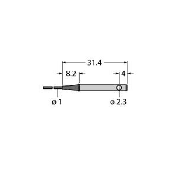 Plastic Fiber Single Conductor — Jacketed Optical Cable Made of Plastic Fiber   PLIS-1 image 1