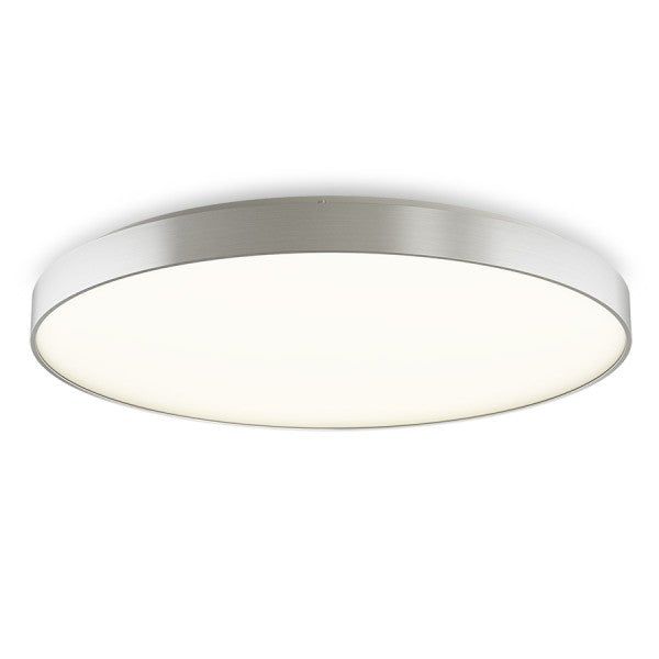 MENSA R 80 ceiling brushed aluminum 230V LED 80W 3000K image 1