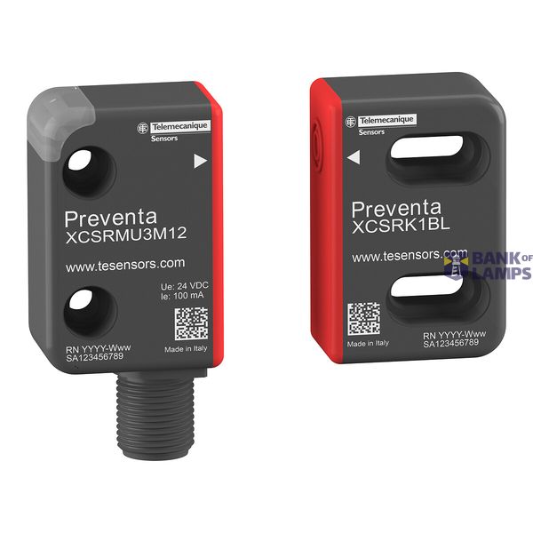 Miniature Safety RFID switch, unlimited pairing enabled, Daisy-chain + image 1