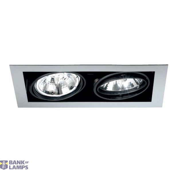 QUADRO-DUE HCI-T 2x70 G12 Flood, recessed spots image 1