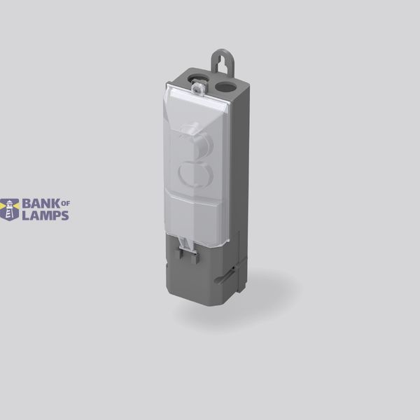 Cable distribution box L 265 B 72 H 75 colour: grey image 2