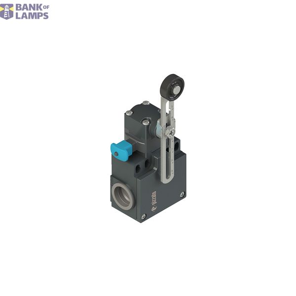 Position switch with adjustable roller lever and reset device image 1