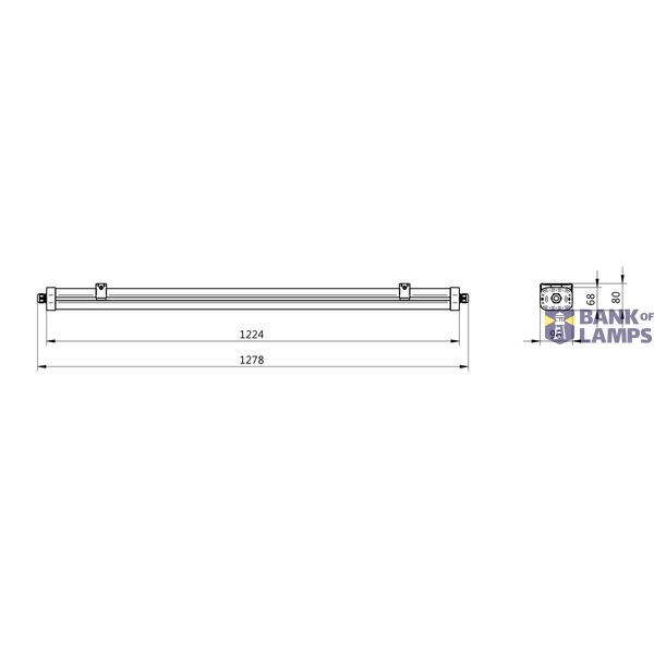 WT490C LED64S/840 PSD WB ELD3TW1 PI7 L12 image 2