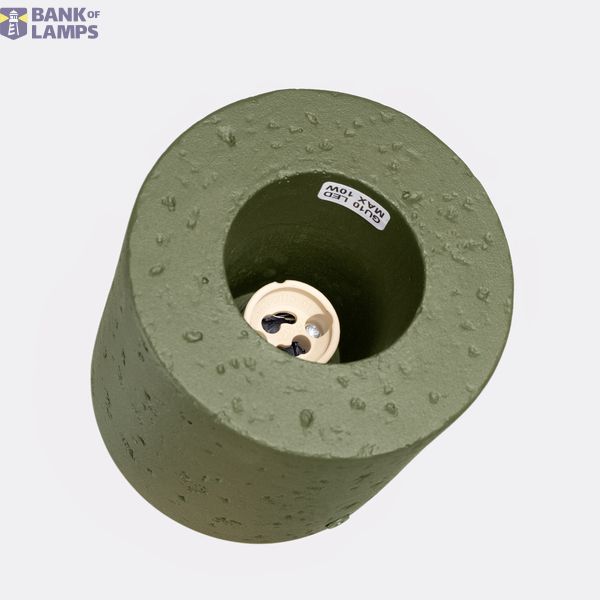 Ceiling lamp ORBIS concrete olive green image 5