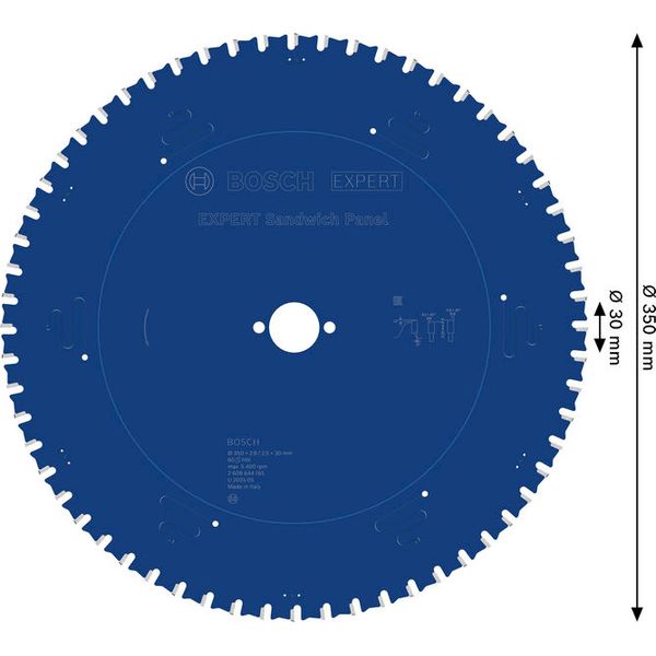 Expert for Sandwich Panel circular saw blade 350 x 30 x 2,9 mm, 60 image 2