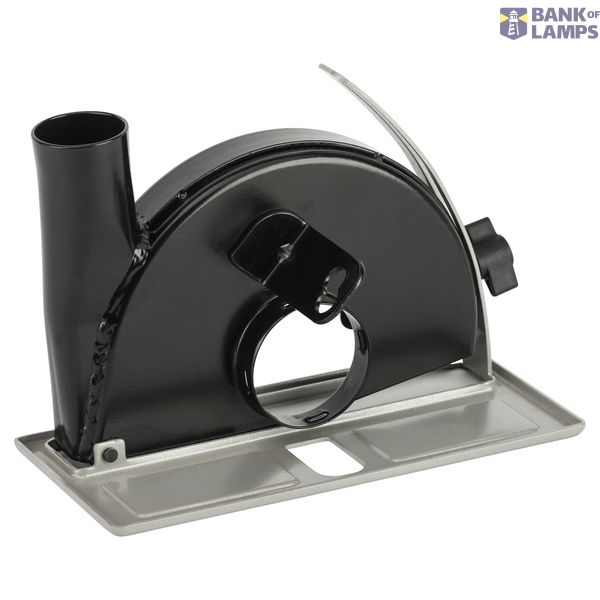 Cutting guide with dust extraction outlet image 1