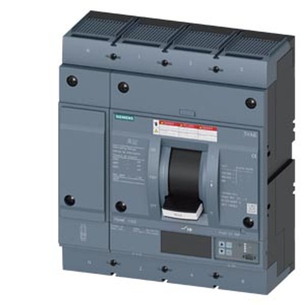Circuit breaker 3VA6 UL frame 800 breaking capacity class H 65 kA @ 480 V 4-pole image 1