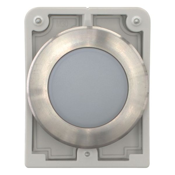 M30I-FL-W Indicator light, RMQ-Titan, flat, white, Front ring stainless steel image 9