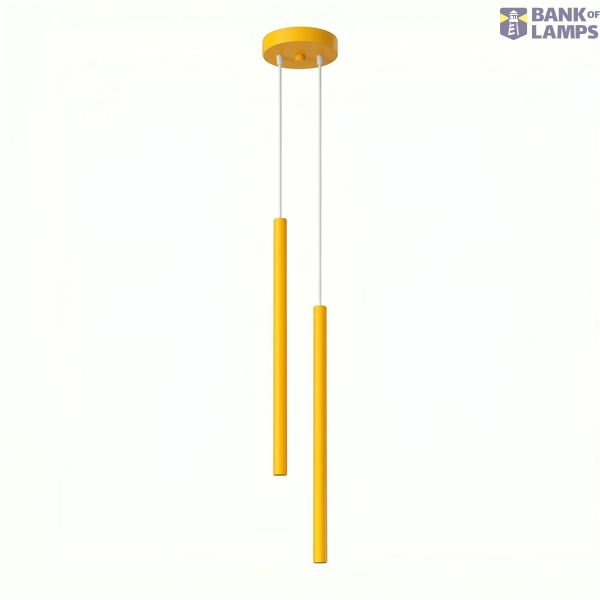 Pendant lamp PASTELO 2 yellow image 2