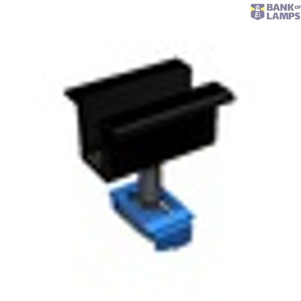 Middle clamp set 2.0 for frame height 35 - 40 mm black image 2