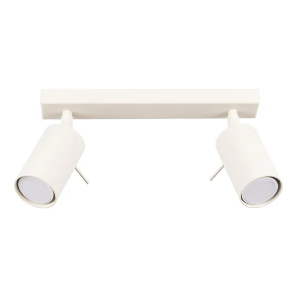 CEILING LAMP RING 2 BEIGE 2XGU10 image 1
