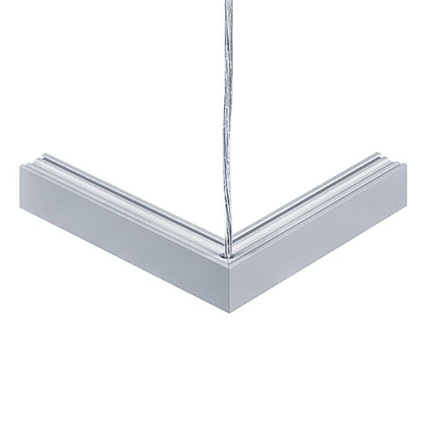 SUP2 TRACK U ELEC-FEED CON 48V 90° SR - Angle connector 90° (electric) image 1