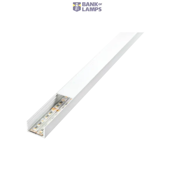 STRIPLINE PROFIILI PINTA DOUBLE 1,8m VALKOINEN IN/OUT image 1