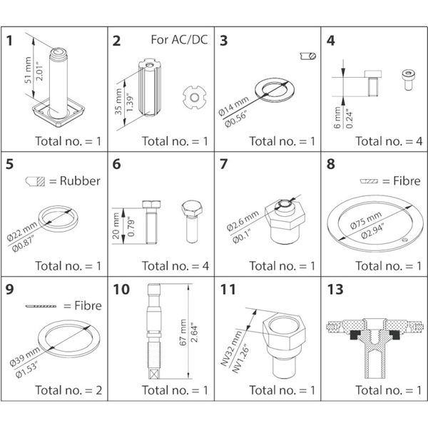 Overhaul kit - EVRA 25 image 1