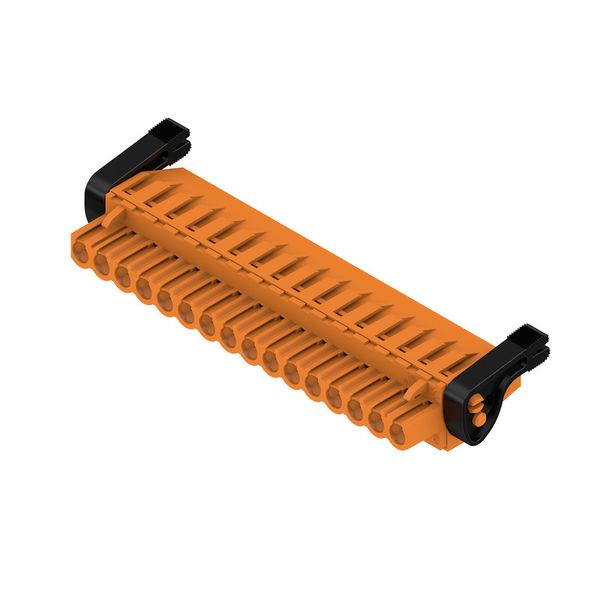 PCB plug-in connector, female plug, 5.00 mm, Number of poles: 16, 90°, Clamping yoke connection, Clamping range, max. : 4 mm², Box image 3