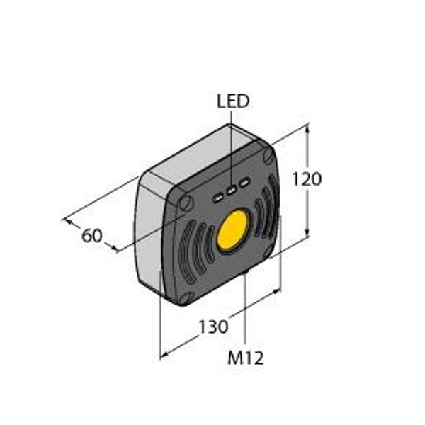 UHF Read/Write Device   TN865-Q120L130-H1147 image 1