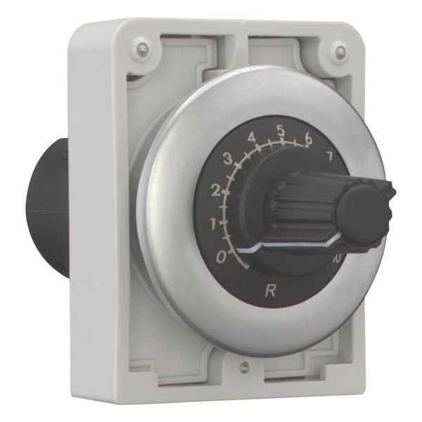 M30C-FR2K2 Potentiometer, flat front, M30, 30.5 mm, R 2.2 k„¦, P 0.5 W, Metal bezel image 14