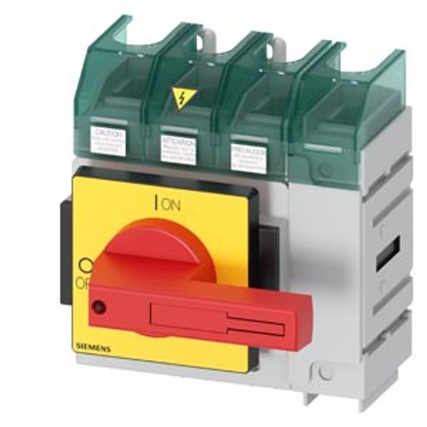 SENTRON, switch disconnector 3LD5 UL, main control switch, 4-pole, approved image 2