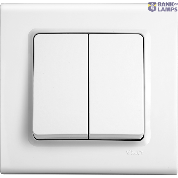 Linnera-Rollina Q C Two Way Switch Beige image 1