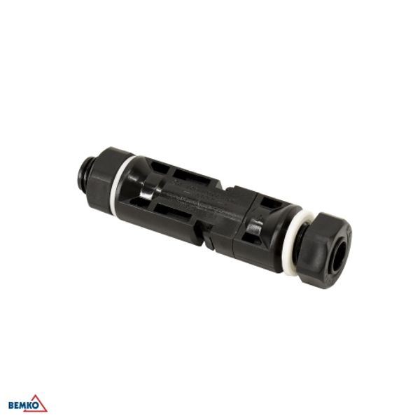 PHOTOVOLTAIC MC4 CONNECTOR 1000V + - WITH PINS FOR CHANNELS image 1