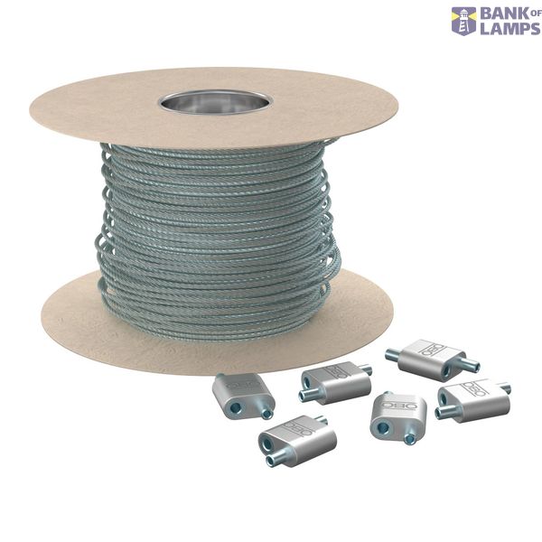 QWT 2 Set 1 Quick-Wire-Set with 20 cable grippers 2x25000mm image 1