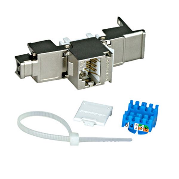 TOOLLESS LINE Jack RJ45 shielded, Cat.6a 10GB 4PPoE 100W image 7