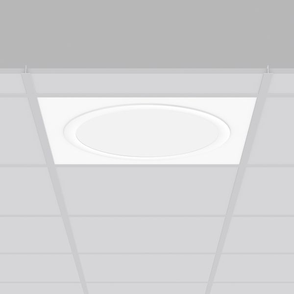 Toledo Flat, 30 W, 3600 lm, 840, white, DALI Lay-in luminaires, L 622  image 1