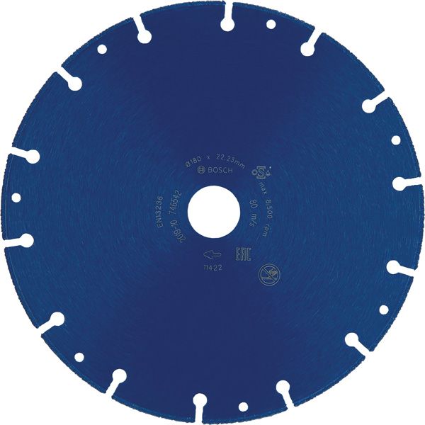 EXPERT Diamond Metal Wheel Cutting Disc 180 x 22.23 mm image 1