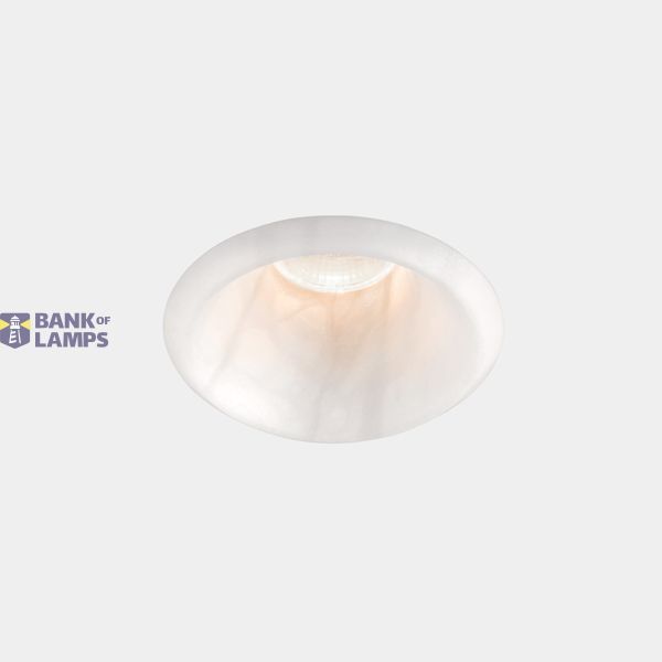 Downlight Play Raw Alabaster 6.4W LED warm-white 3000K CRI 90 32.4º DALI-2 Alabaster IP54 622lm image 1