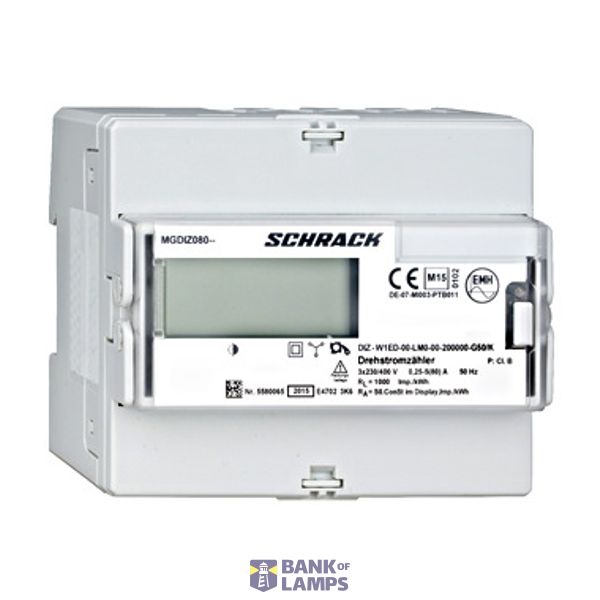 Digital kWh-meter 80A direct, 3phase image 1