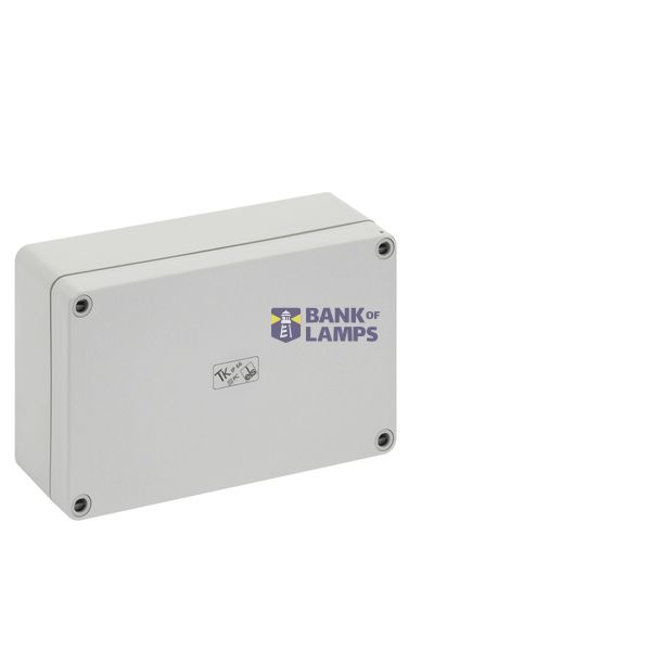 Empty enclosure, Type of protection IP66, Impact strength IK08, Protection class II, Ui 690V AC, Ui 1000V DC, UL, DLG, DNV, Halogen free TK PC 1811-6f-o image 1