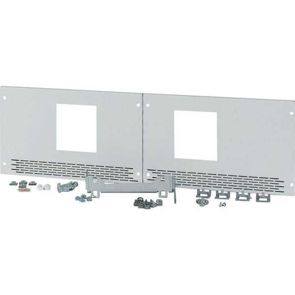 XMN240808C-BF-2 Front plate, 2xNZM2, twin, fixed version, W=800mm image 4