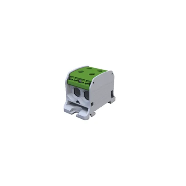 STB 50-2 Rail-mounted terminal block Al/Cu 87320 SIMBLOCK green image 2