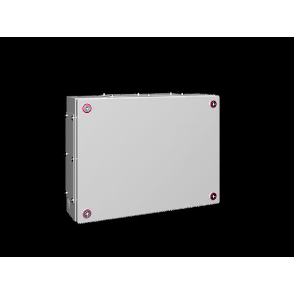 KX Terminal box, WHD: 400x300x120 mm, sheet steel image 2