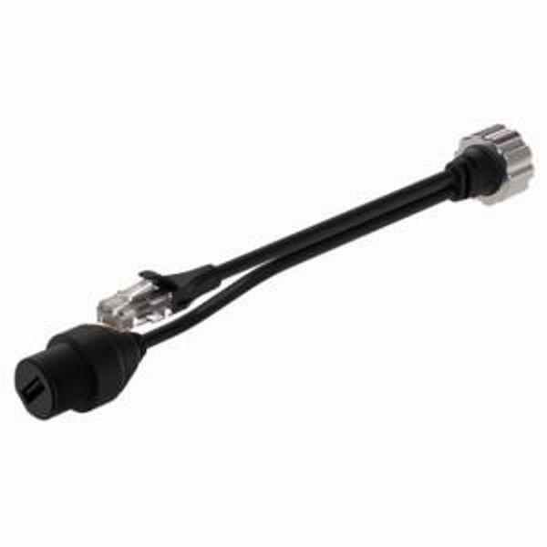 TXF700 HMI Series Accessories PoE Connection Cable   TXF-M22G-RJ45-5M-USB-1M image 1