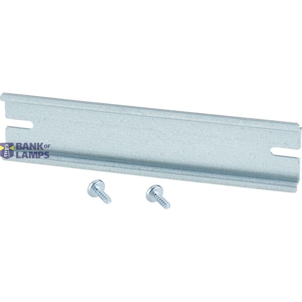 DIN rail for KF 10..., for terminal blocks, with fixing screws (DK TS 10) image 2