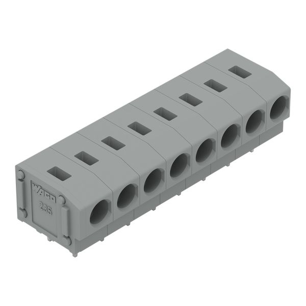 PCB terminal block 2.5 mm² Pin spacing 5/5.08 mm gray image 1