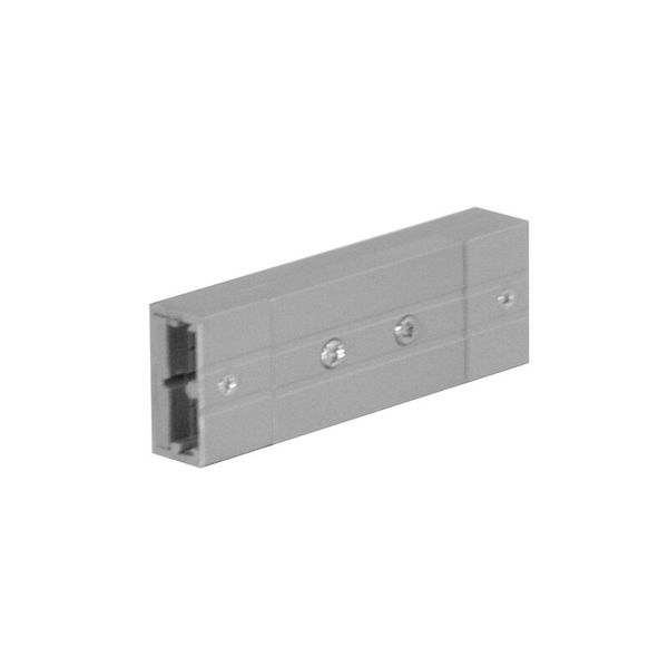 PANLUX Connection L1K-2 230V for connecting strip systems straight silver image 1