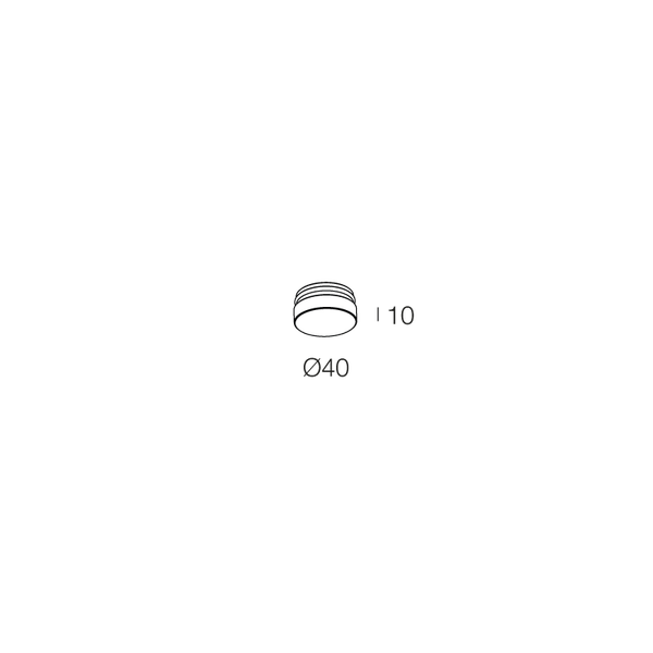 DIFFUSORE D.40 OPALE X SPOT BI/NE/LG/DG image 1