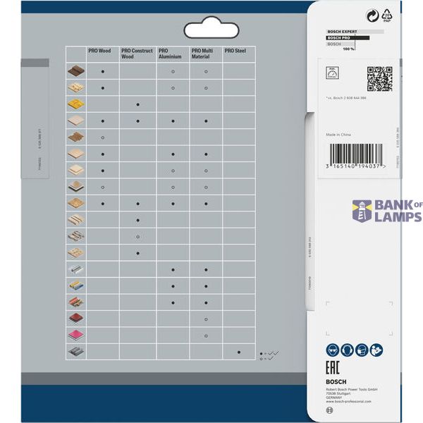 Optiline Wood circular saw blade 180 x 30/20 x 2,6 mm, 36 image 3