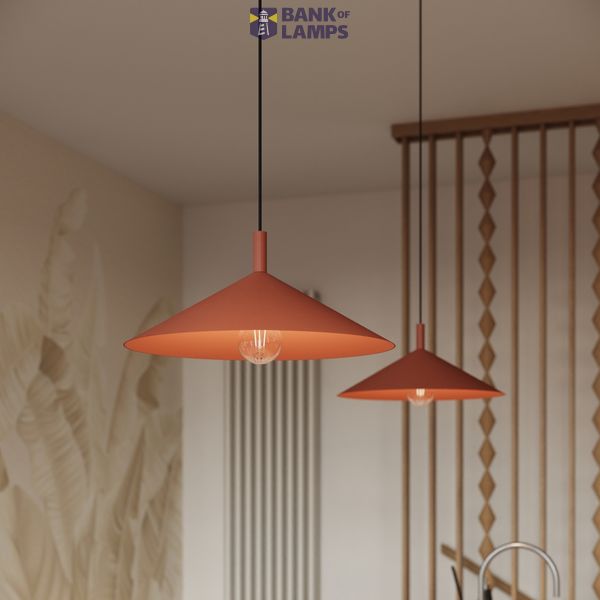 Pendant lamp NOX 40 red ochre image 8