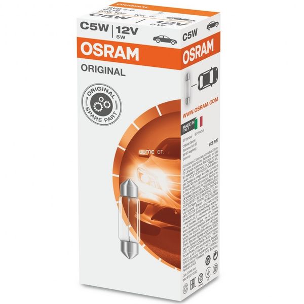 6418 5W 12V SV8.5-8 5XFS10 OSRAM image 2