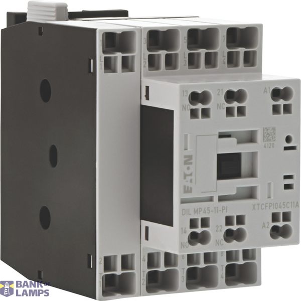 Contactor, 4 pole, AC operation, AC-1: 45 A, 1 N/O, 1 NC, 400 V 50 Hz, image 1