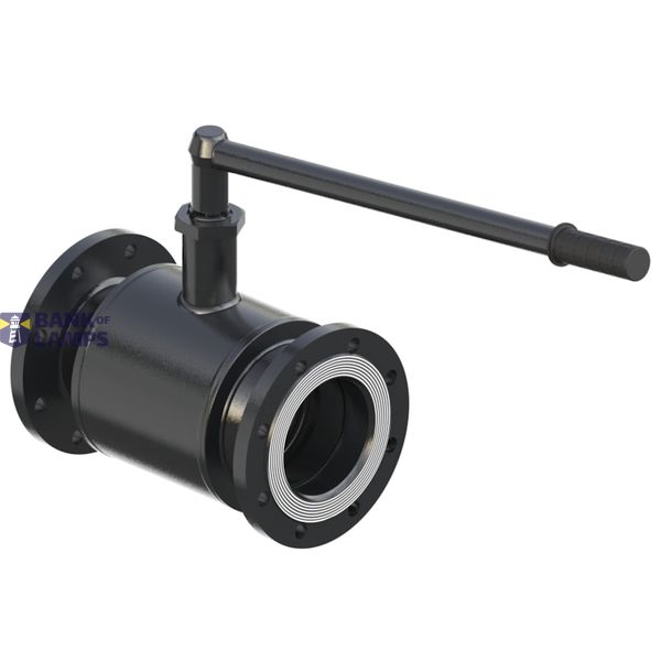 Ball valves, JIP-FF, FB, Handle, Full Bore, PN 16, DN 100, Flange image 1