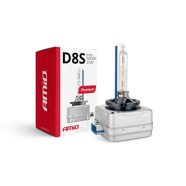 Xenon Bulb  D8S 5000K AMiO PREMIUM image 1
